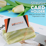 business card holder, card holder, desk decor