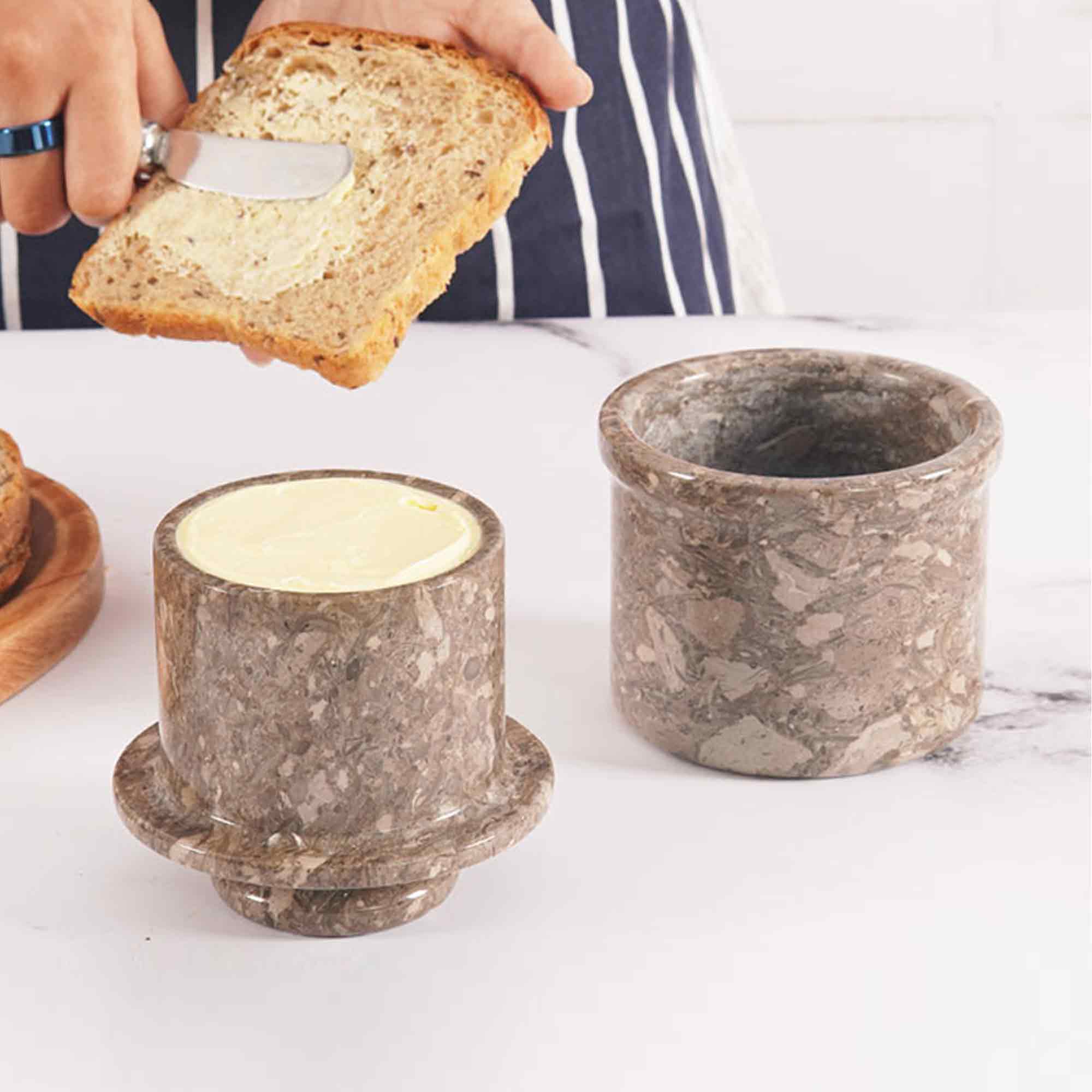 butter crock , butter dish, butter bell