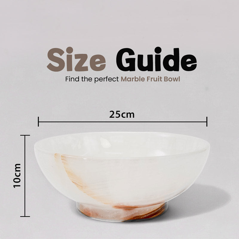 Pedestal Fruit Bowl - 25cm