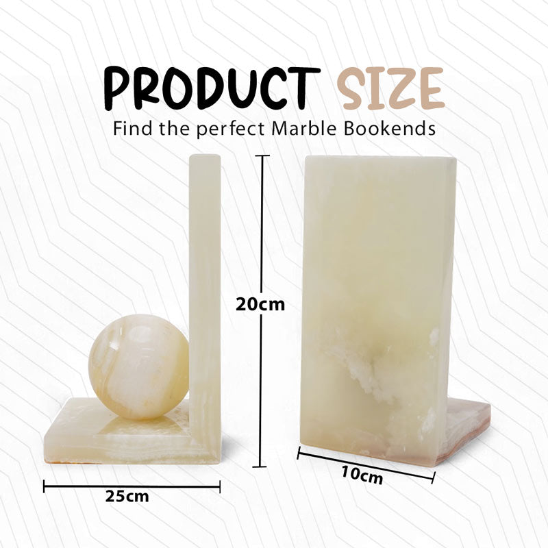 L-Shaped Bookends - Set of 2