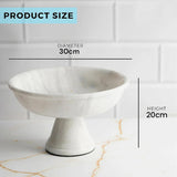 Pedestal Fruit Bowl - 30cm