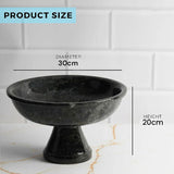 Pedestal Fruit Bowl - 30cm