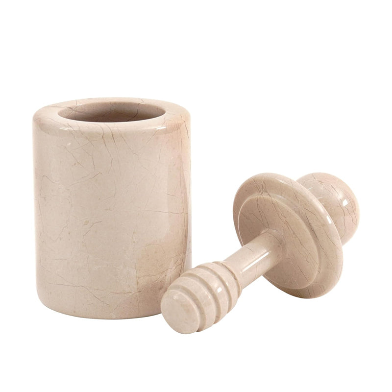 honey dipper, honey jar 