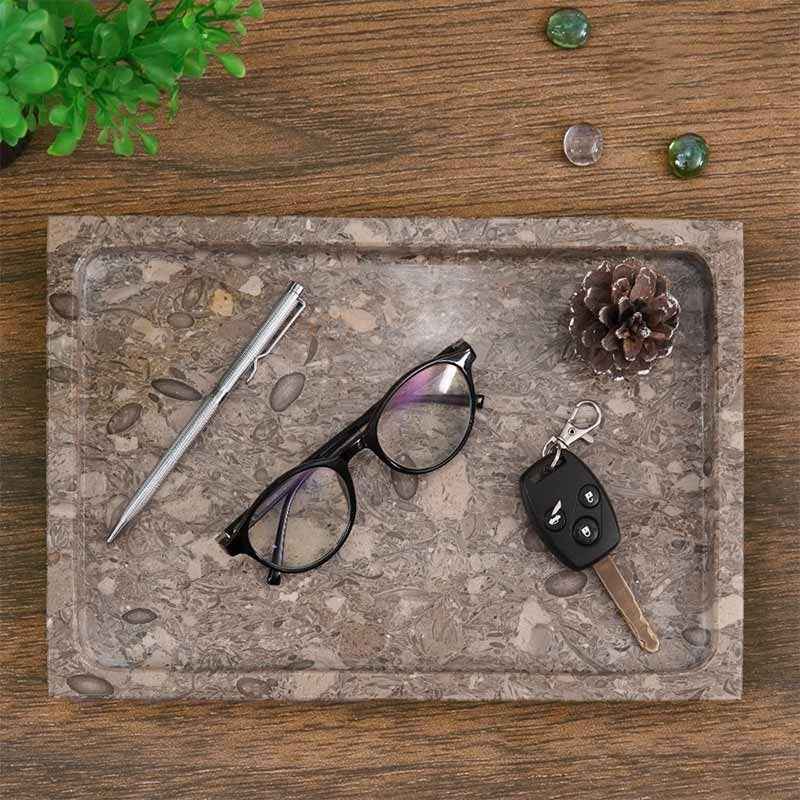 marble serving tray, bathroom tray, coffee table tray, decorative tray