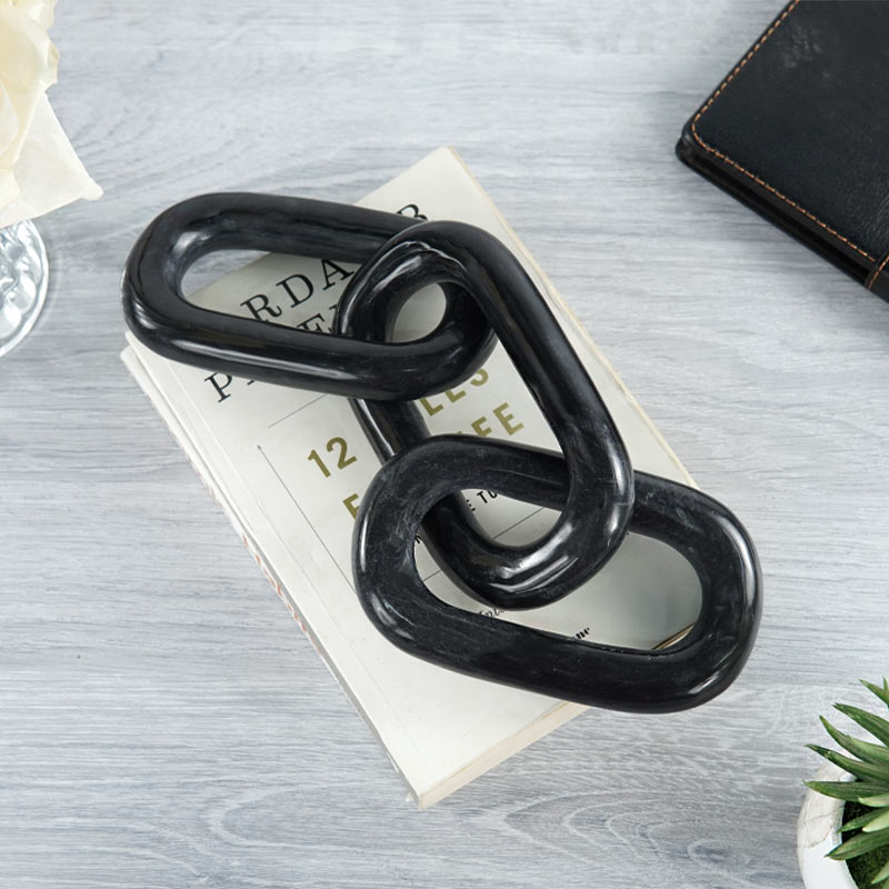 marble chain, chain dÃ©cor, decorative chain