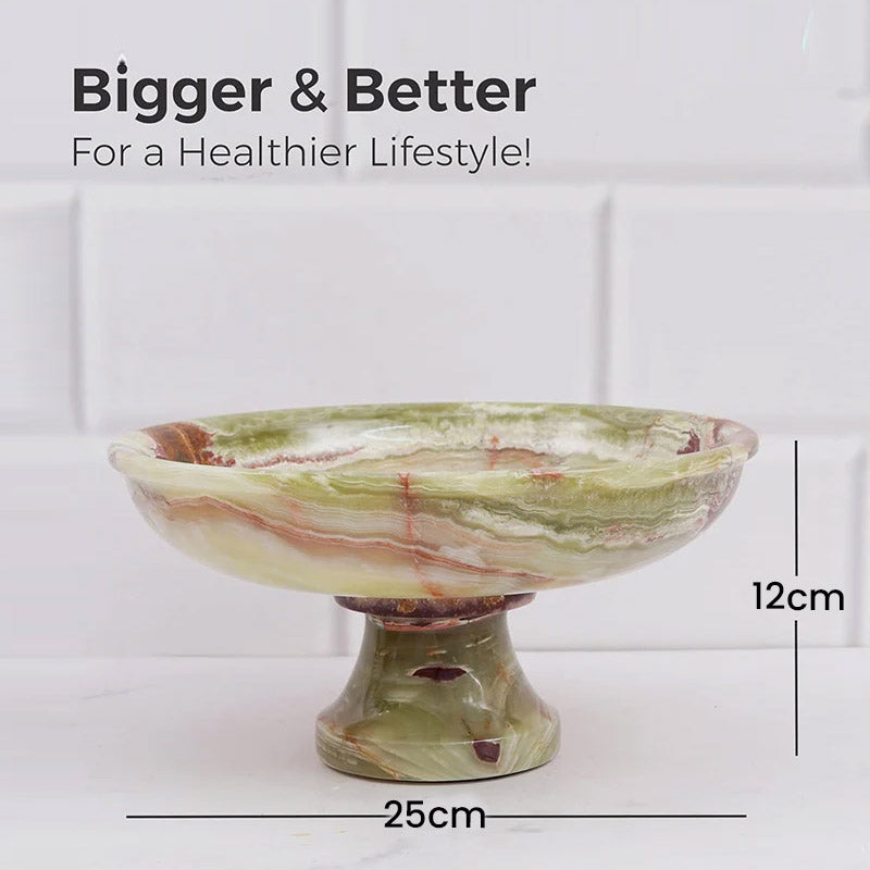 Pedestal Fruit Bowl - 25cm