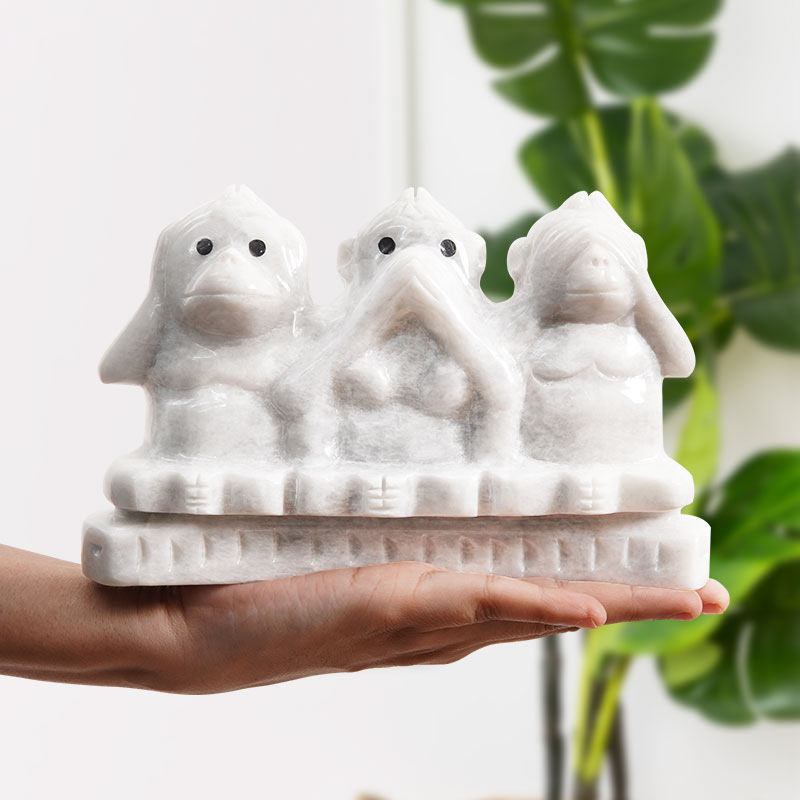 monkey dÃ©cor, marble dÃ©cor