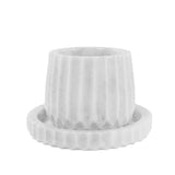 planter, indoor planter, marble planter, home decor