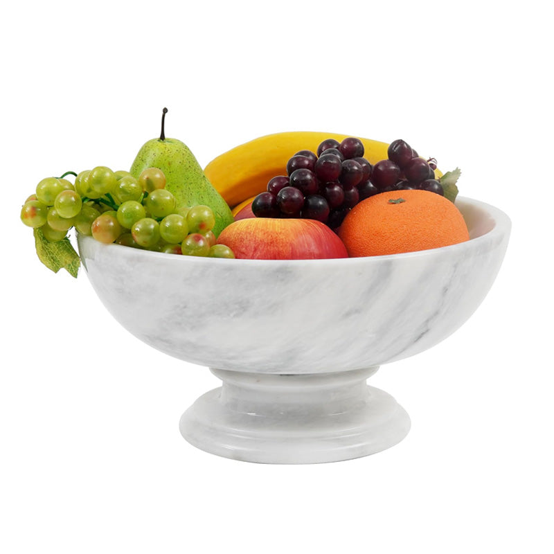 serving bowl, marble fruit bowl , decorative bowl