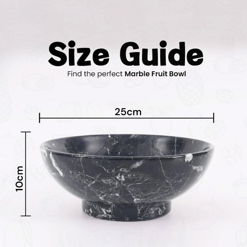 serving bowl, marble fruit bowl , decorative bowl