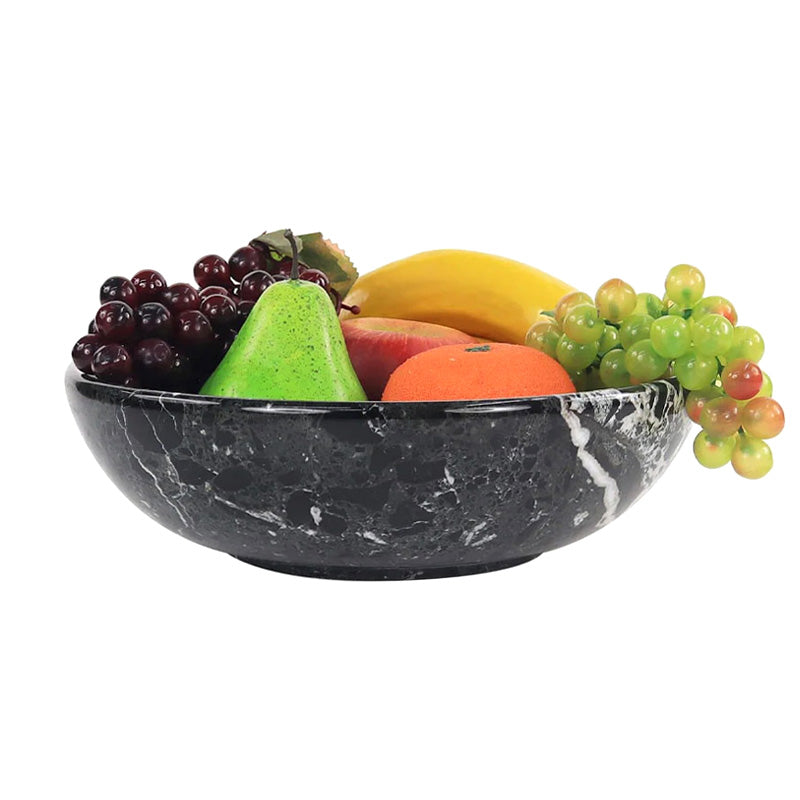 serving bowl, marble fruit bowl , decorative bowl