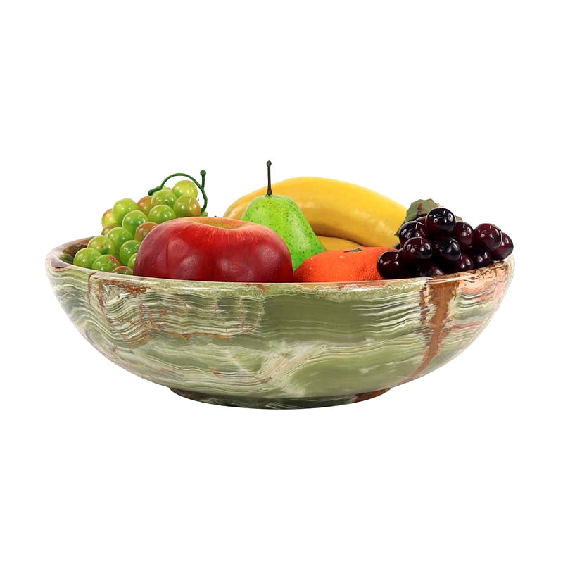 serving bowl, marble fruit bowl , decorative bowl