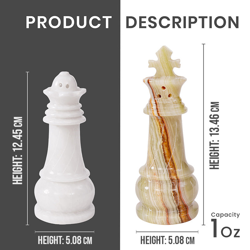 Salt & Pepper Set - Chess Design