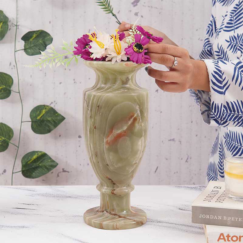 vase, flower vase, vase dÃ©cor, marble vase