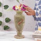 vase, flower vase, vase dÃ©cor, marble vase