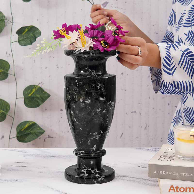 vase, flower vase, vase dÃ©cor, marble vase