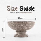 Pedestal Fruit Bowl - 25cm