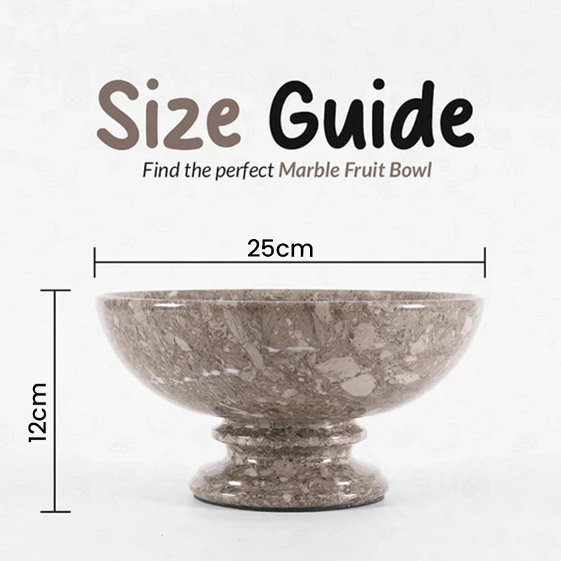 Pedestal Fruit Bowl - 25cm