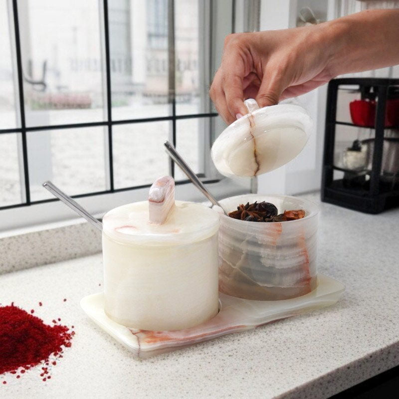 Salt Cellar With Tray